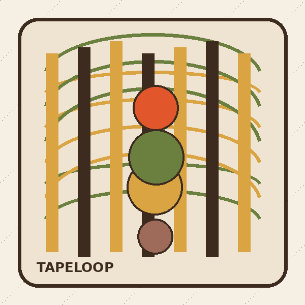 Fictional TapeLoop cover artwork for Velvet Preamp