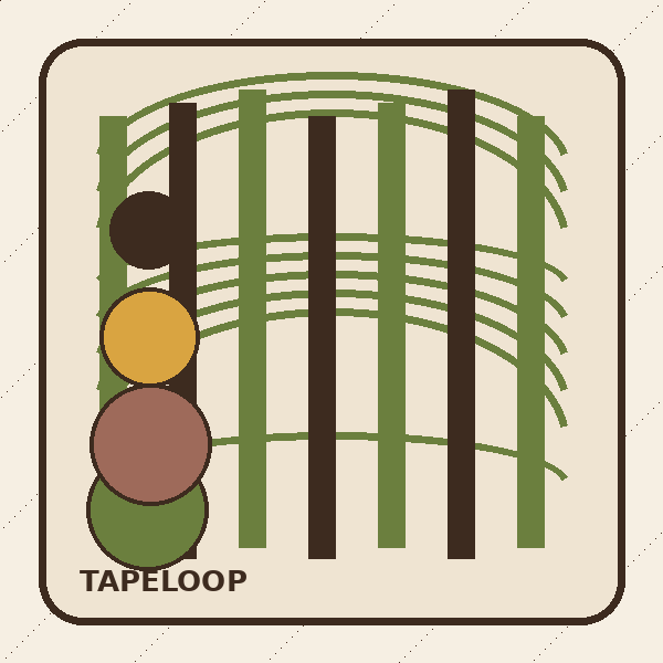 Fictional TapeLoop cover artwork for Dolby Dreams